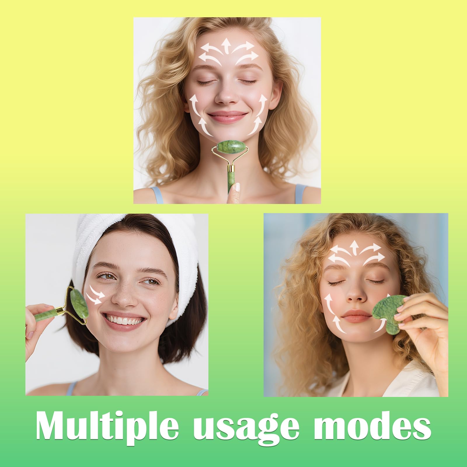 LSXKAMIX gua sha tool neck massage for lifting sensation