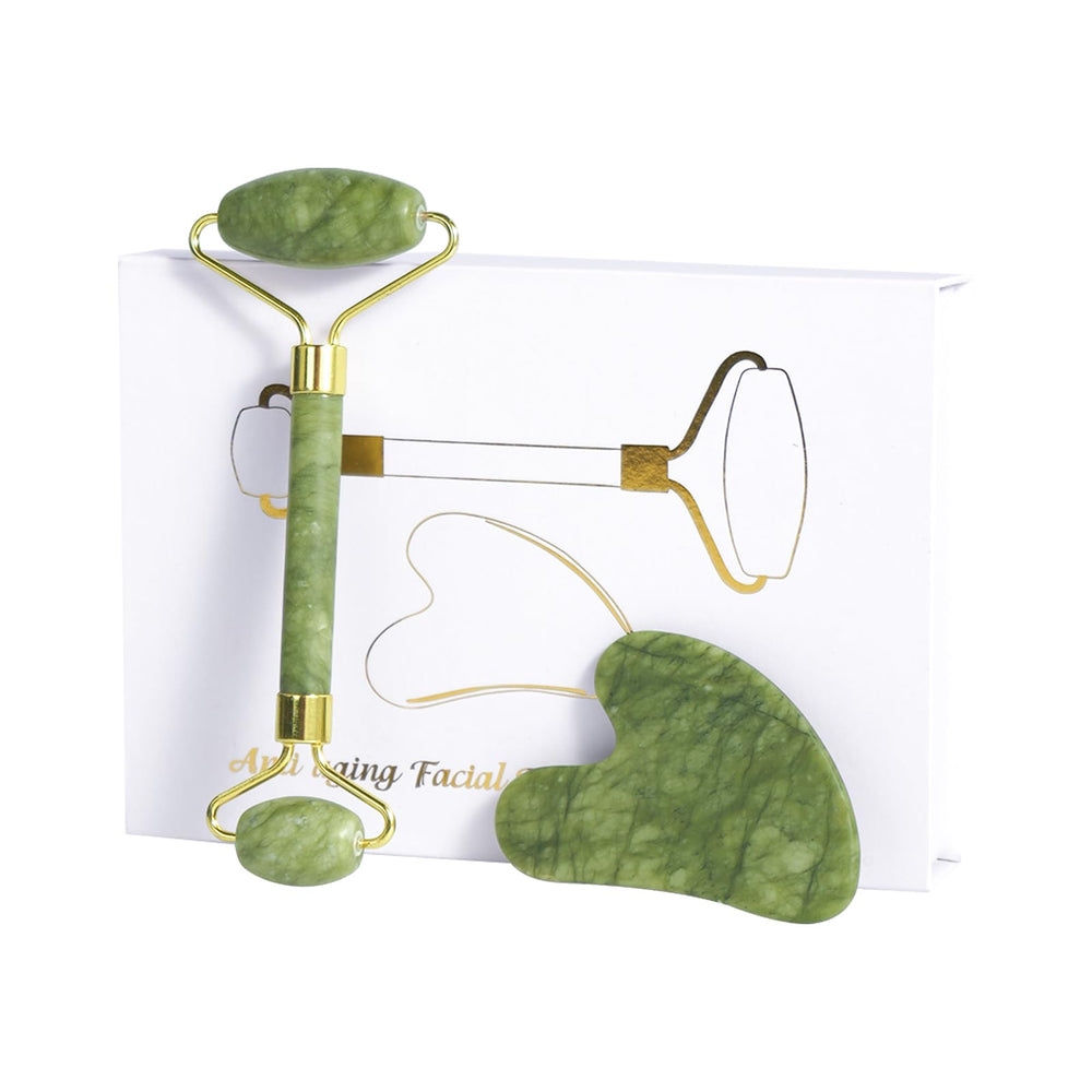 LSXKAMIX jade roller closeup for soothing facial massage and gentle glow
