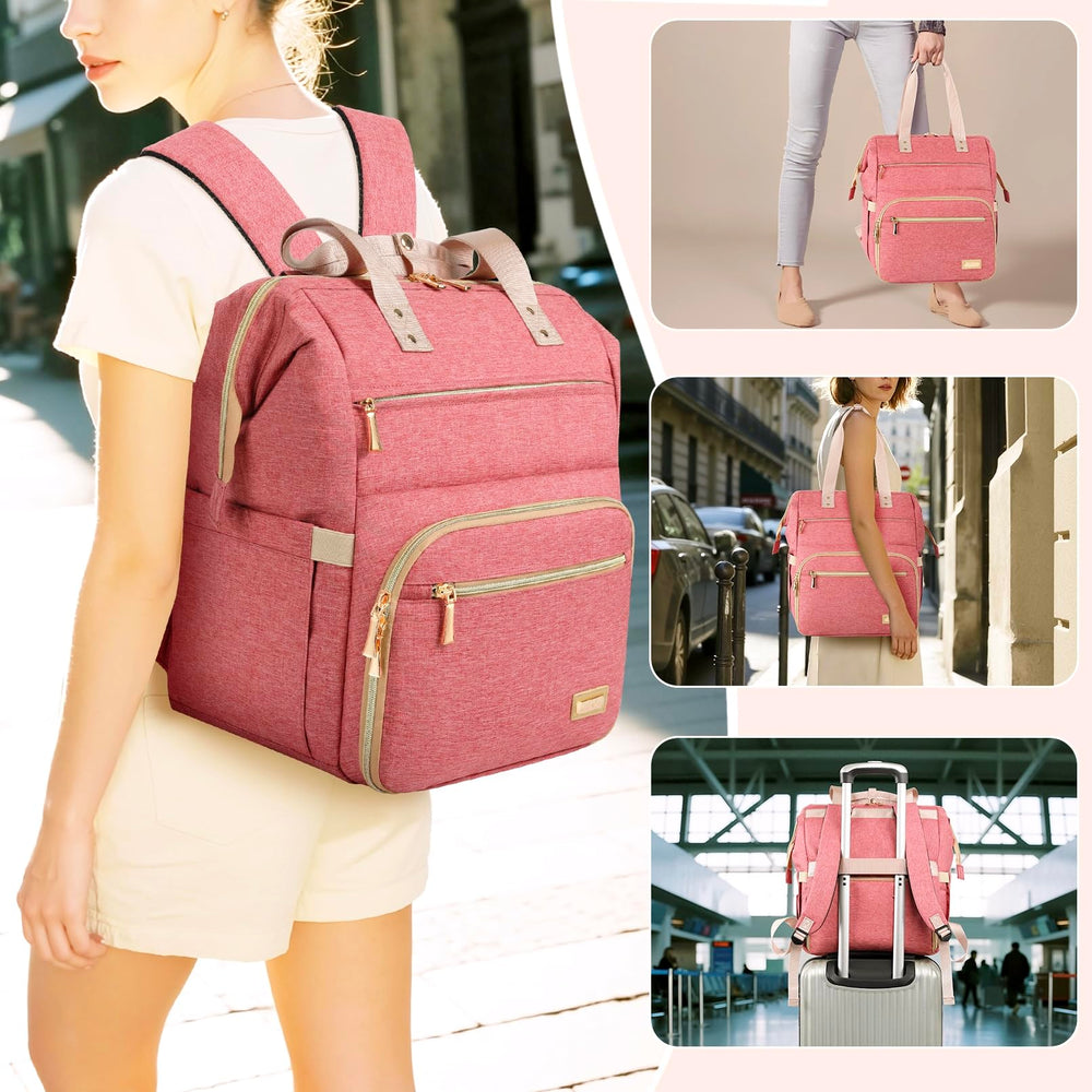 LTINVECK travel-ready bag with luggage strap