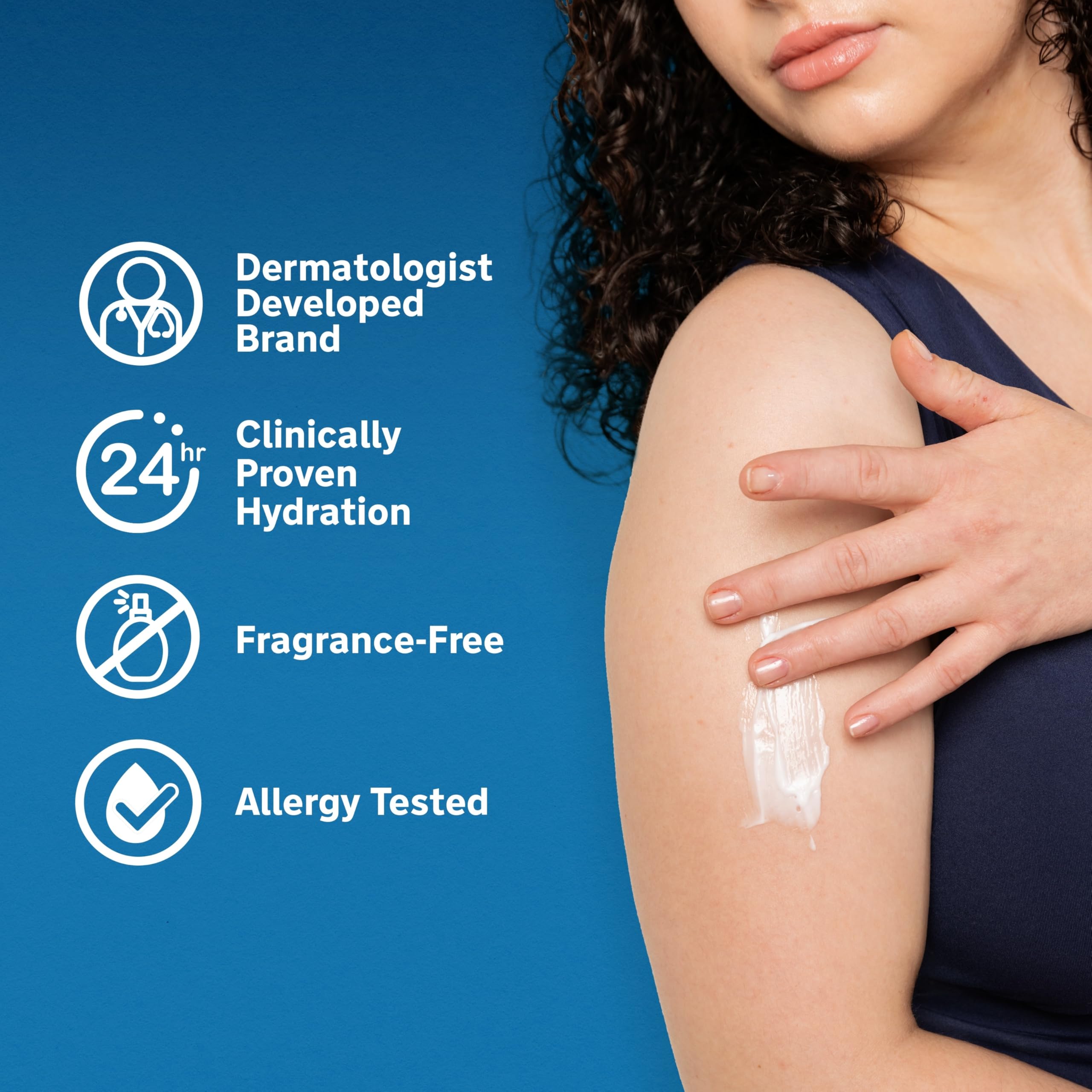 Pro-Ceramides y glicerina en Lubriderm para hidratación eficiente