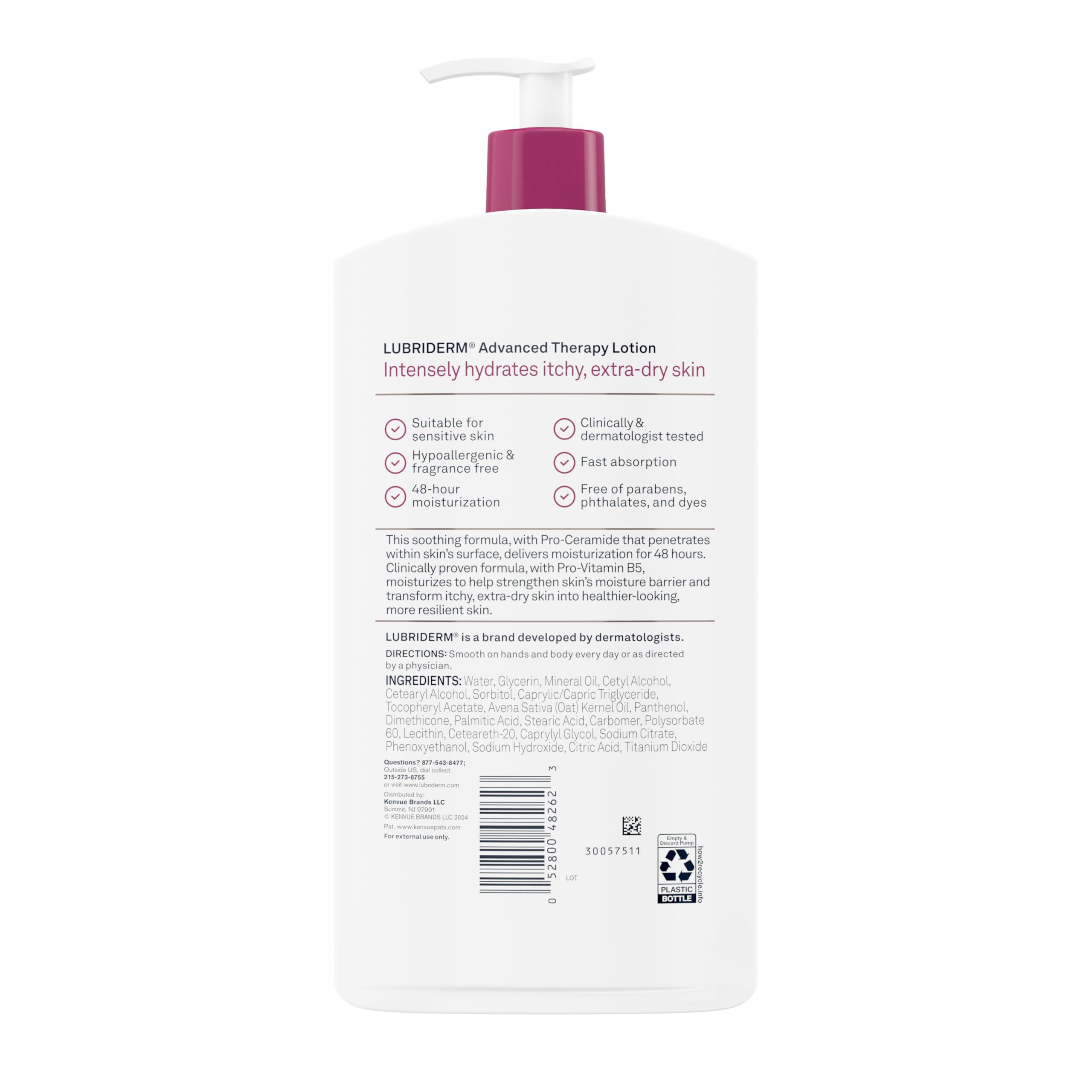 Desarrollado por dermatólogos y de absorción rápida para sensación limpia.