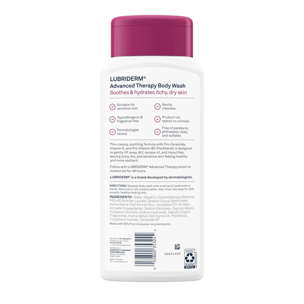 Lubriderm Advanced Therapy piel hidratada tras la ducha