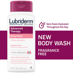Lubriderm Advanced Therapy con Pro-Ceramida y Vitamina E, textura cremosa