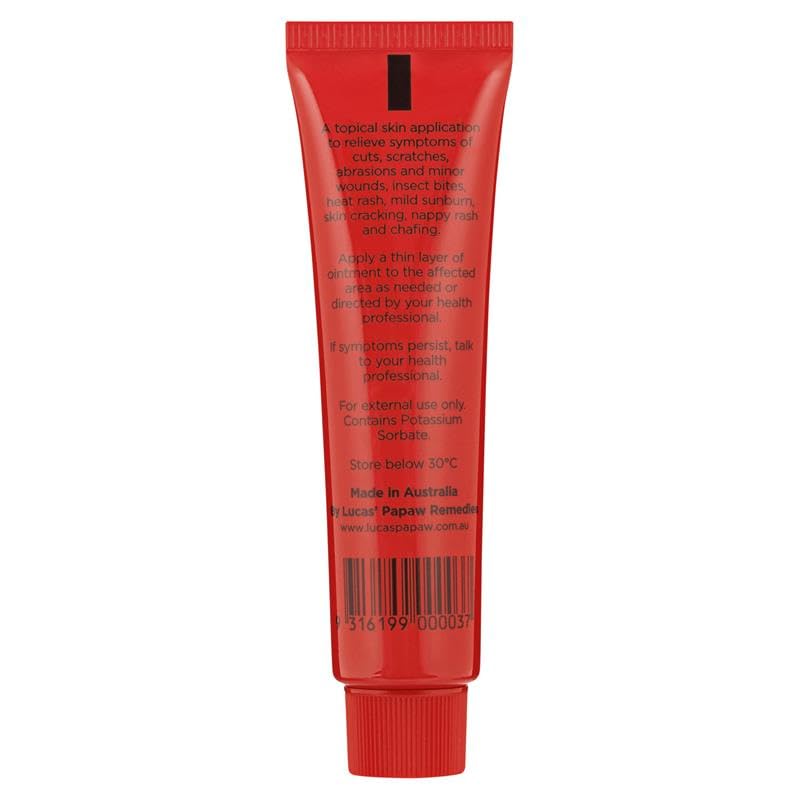 Lucas Papaw Ointment gentle formula suitable for baby skin.