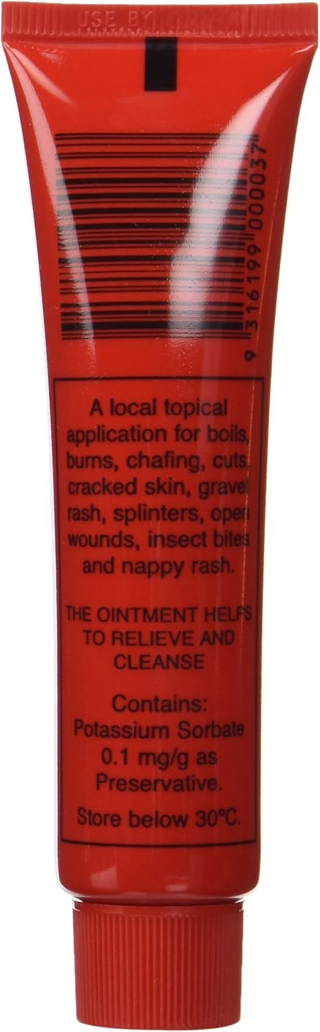 Lucas Papaw Ointment lip-care application showing soothing use.