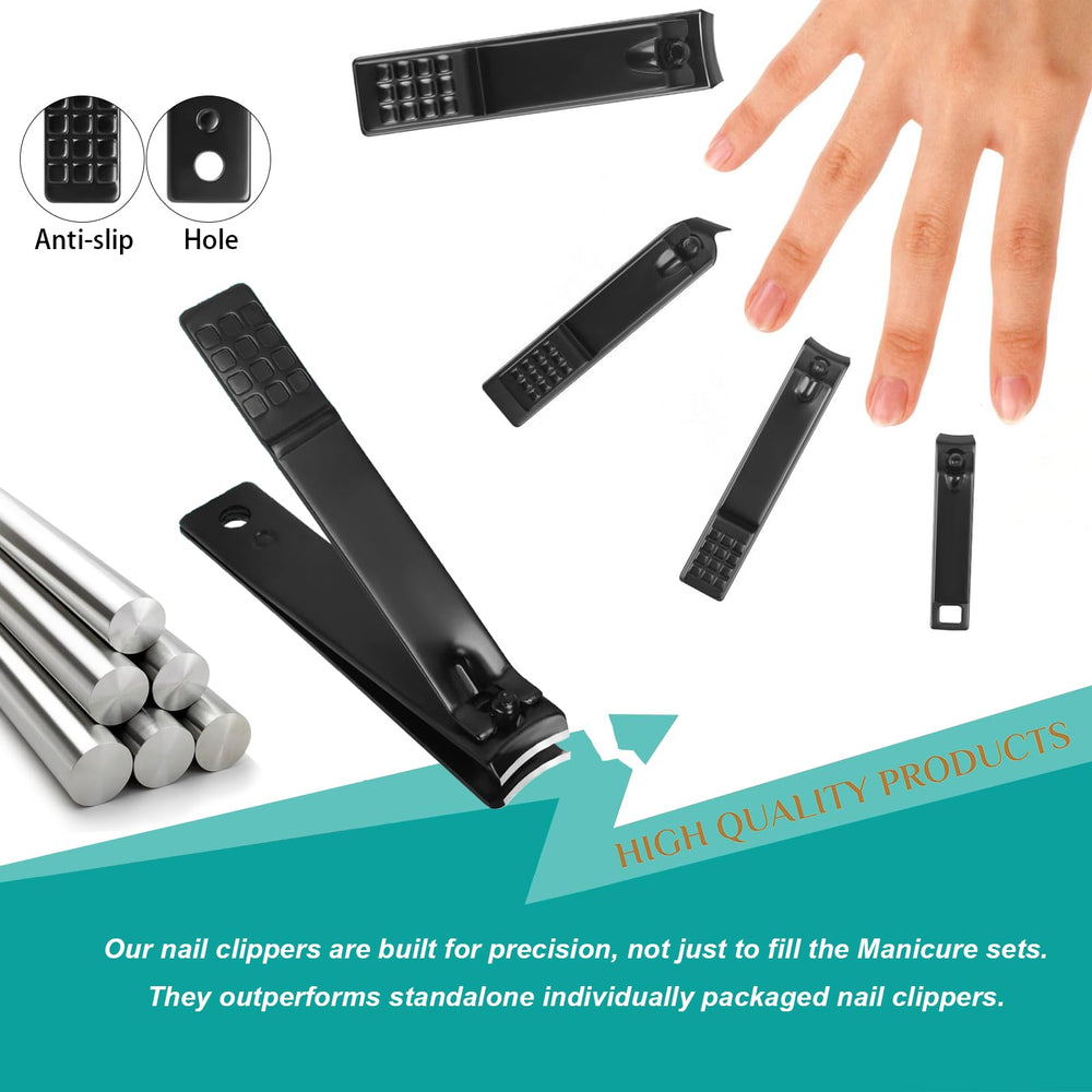 LUCK AROUND rust-resistant finish on tools, smooth texture reduces fingerprint marks.