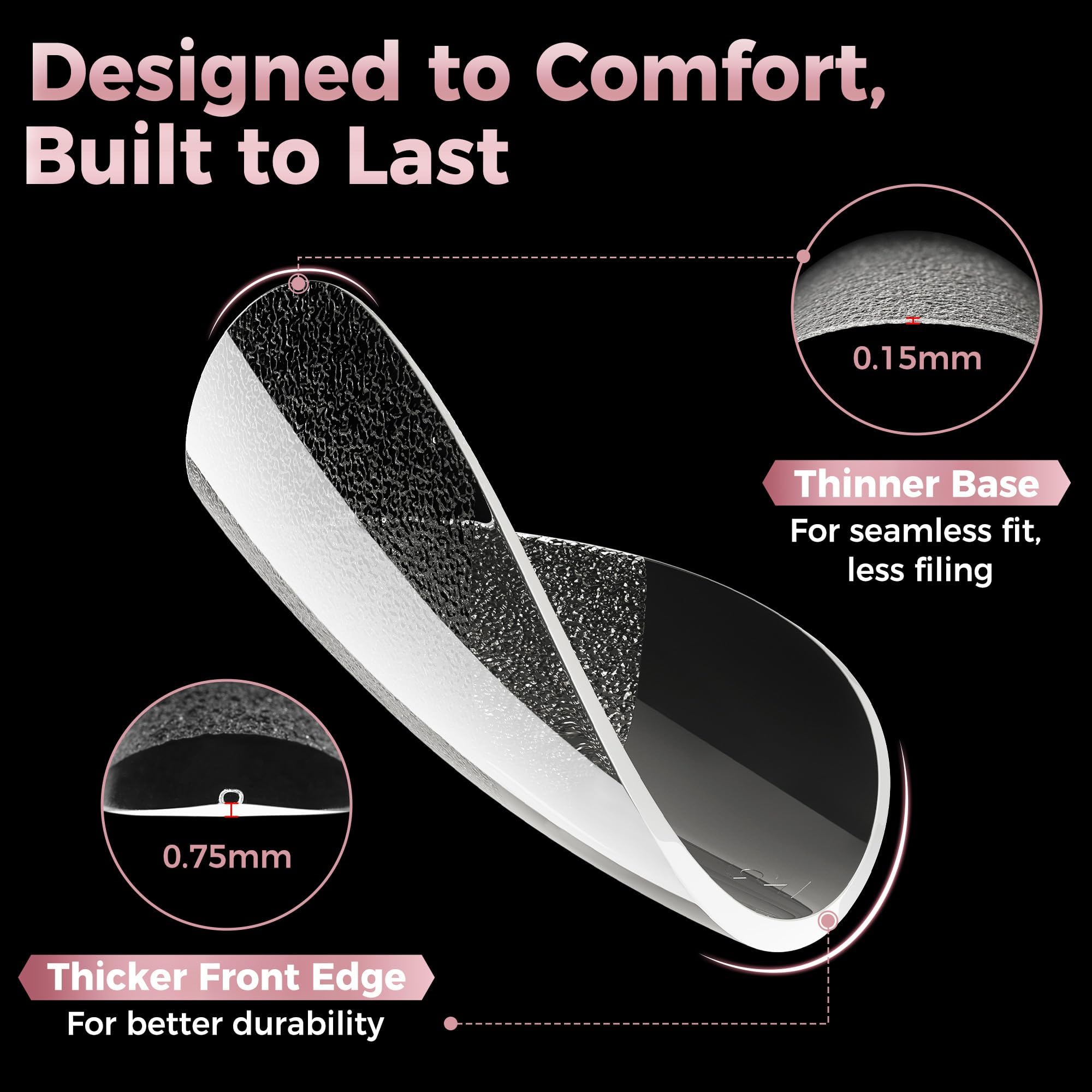 Luckyfairy soft gel material remains lightweight and toxin-free.