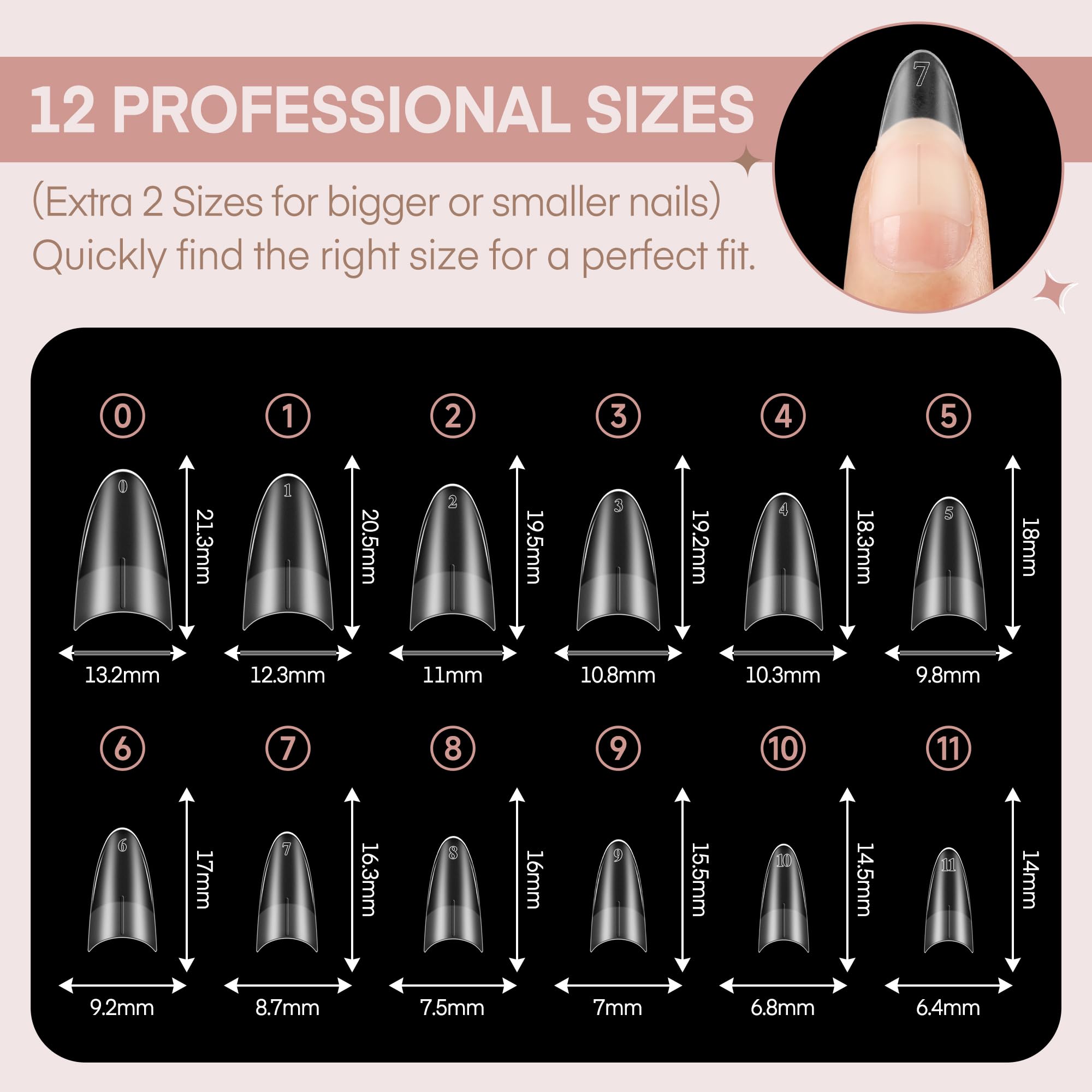 Luckyfairy Gelly Tips ideal for DIY home or professional salon use