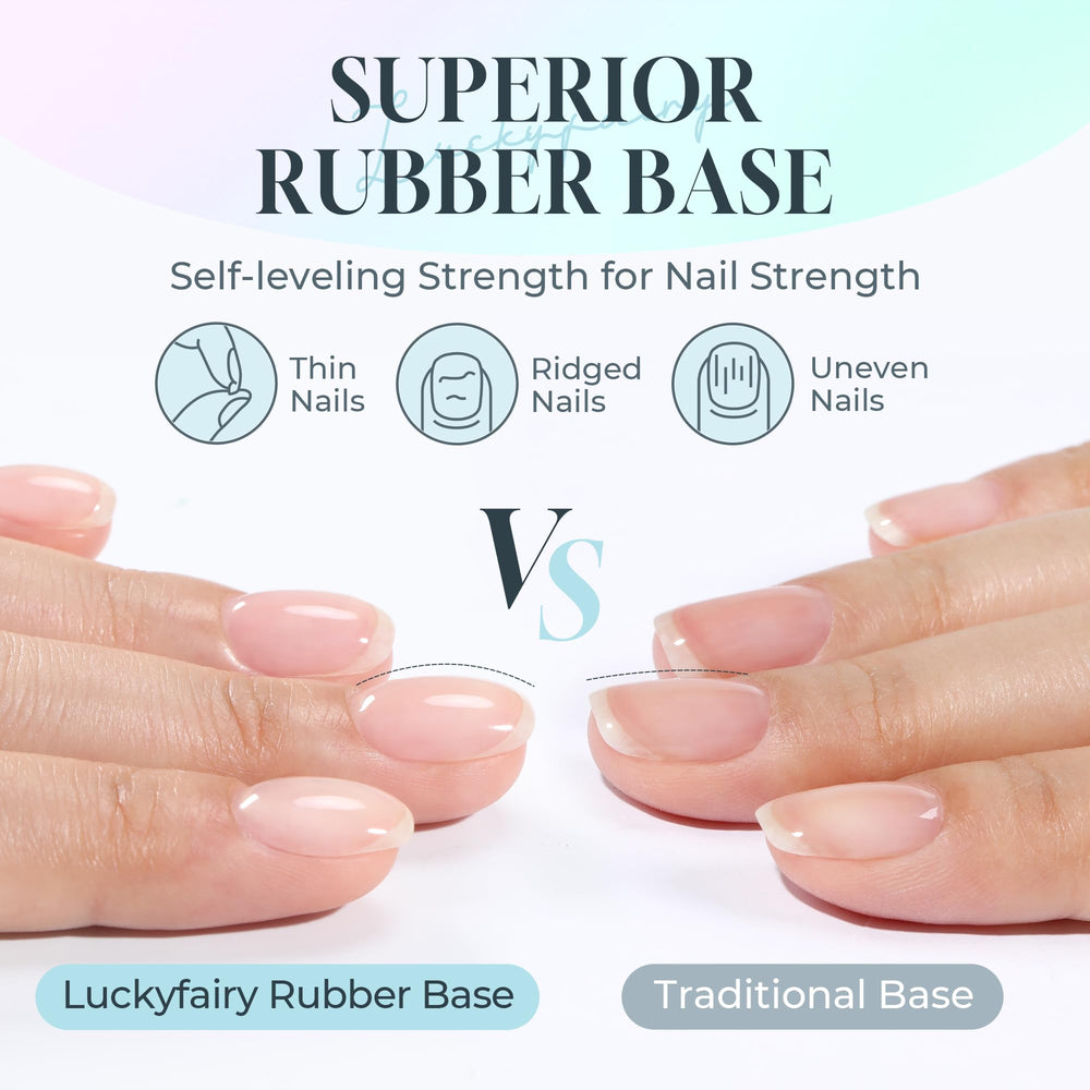 Luckyfairy no wipe top coat bottle delivers a brilliant shine without residue.