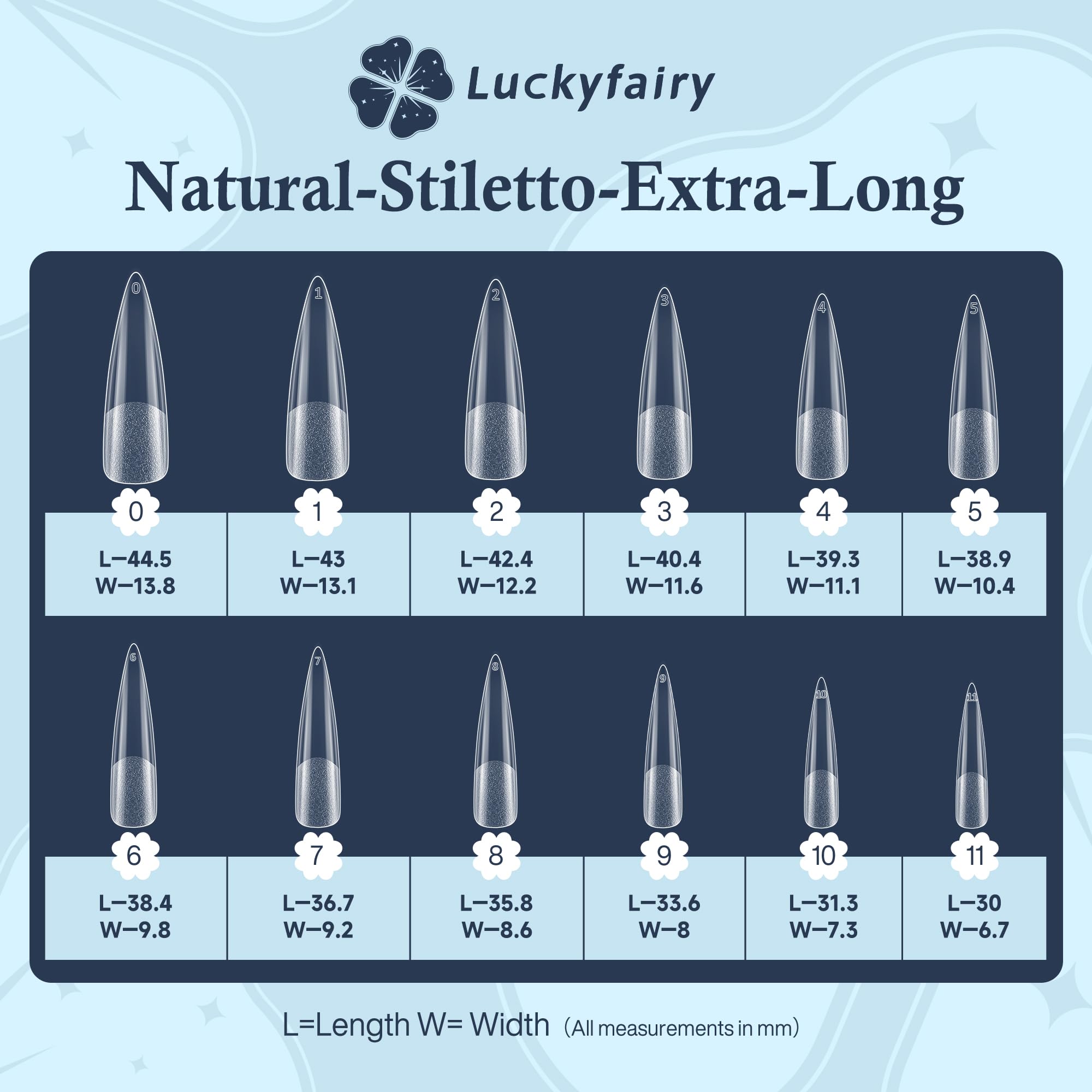 Luckyfairy non-toxic odor-free gel tips for healthy extensions