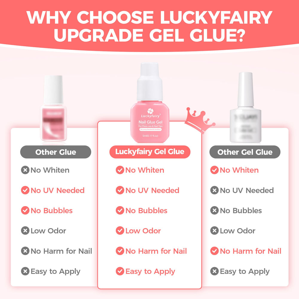 Luckyfairy travel-size 5ml bottle for on-the-go nail fixes.