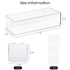 LUCKJUJU 2.75-inch nail box front view highlights compact portability.
