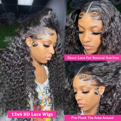 Lucksee 15A raw human hair deep wave offers long lasting soft texture