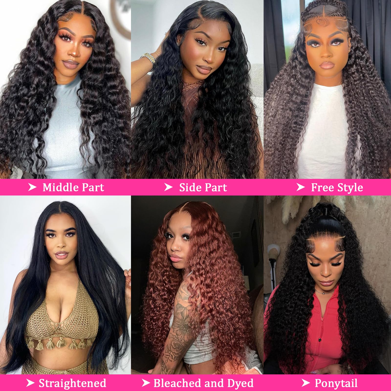 Lucksee HD Swiss lace front natural hairline for seamless blend