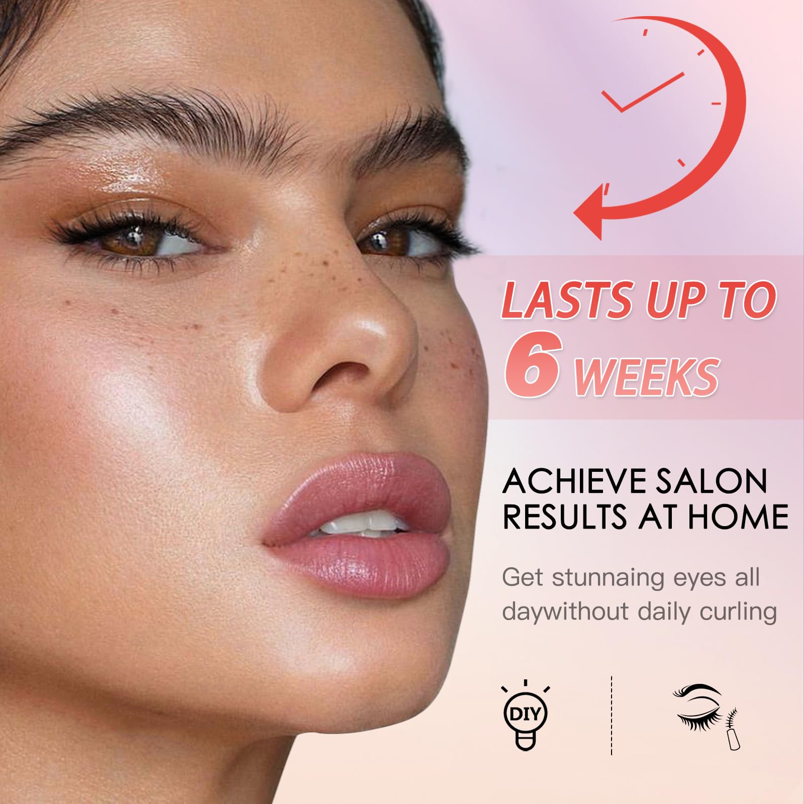 LUCKY CAT gentle, skin-friendly formula suitable for sensitive eyes.