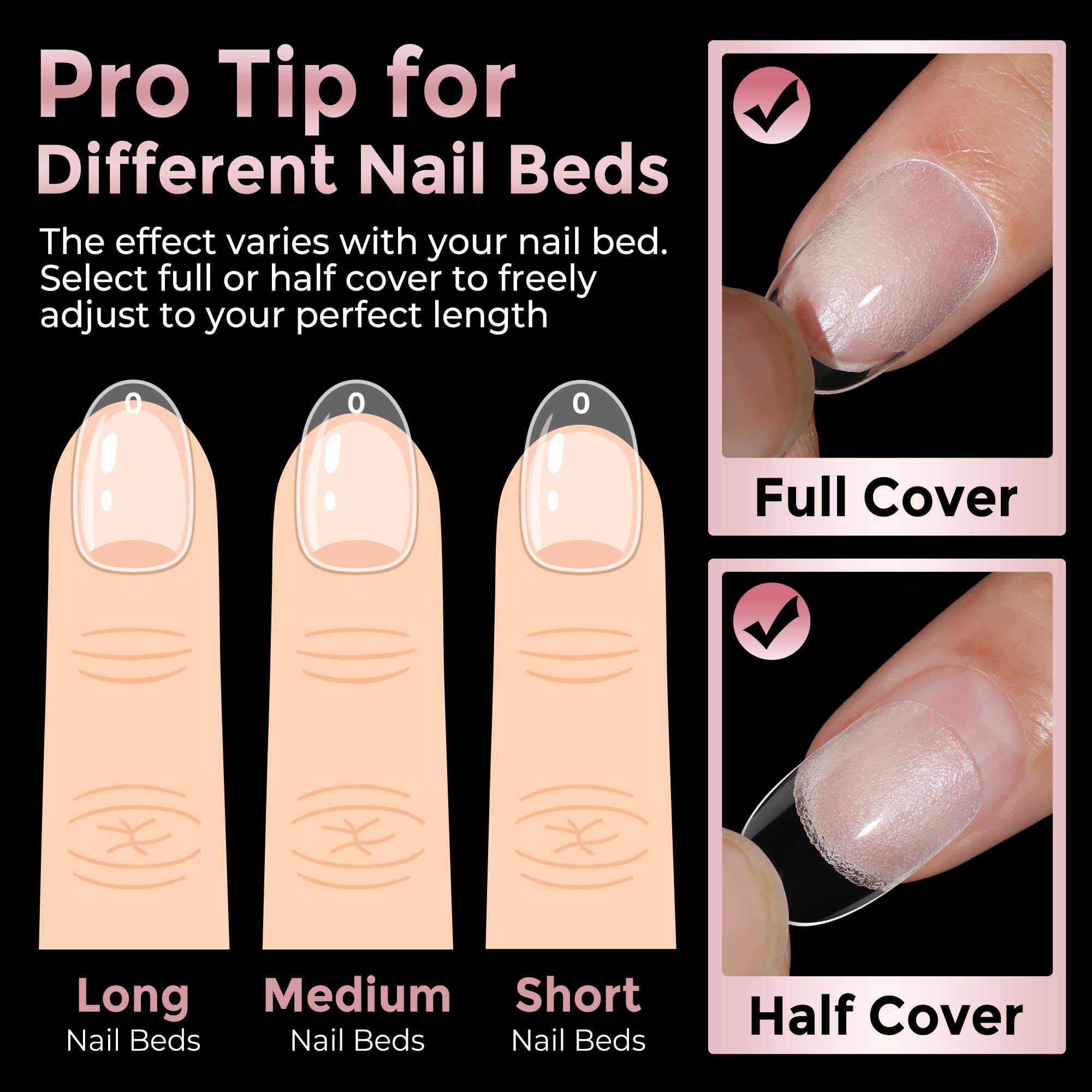 Luckyfairy tips offer long-lasting wear up to 28 days with care