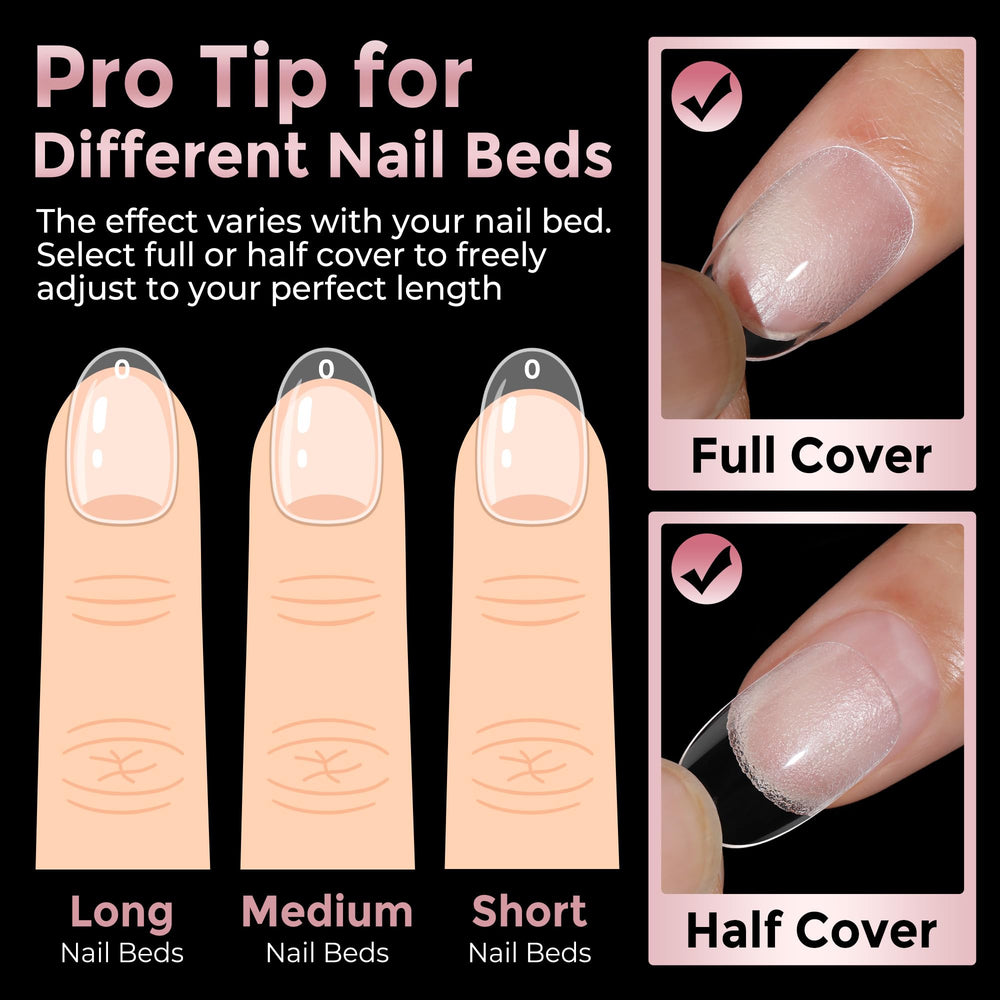 Luckyfairy tips offer long-lasting wear up to 28 days with care