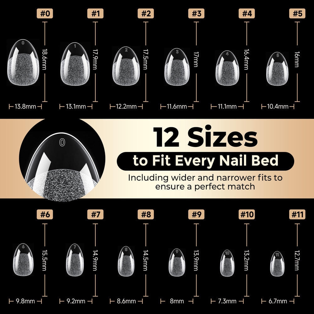 Luckyfairy DIY manicure setup steps image suggesting quick home extensions.