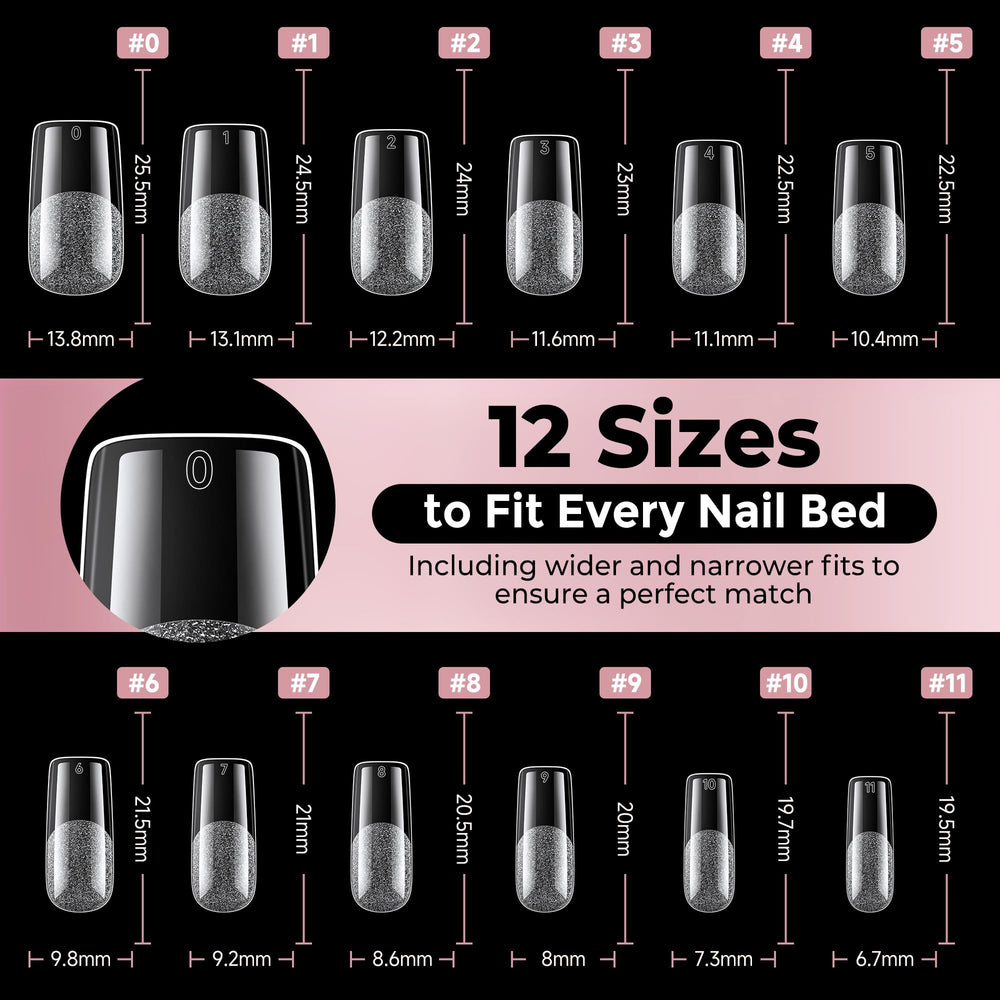 Luckyfairy tips suitable for home DIY and professional salons.