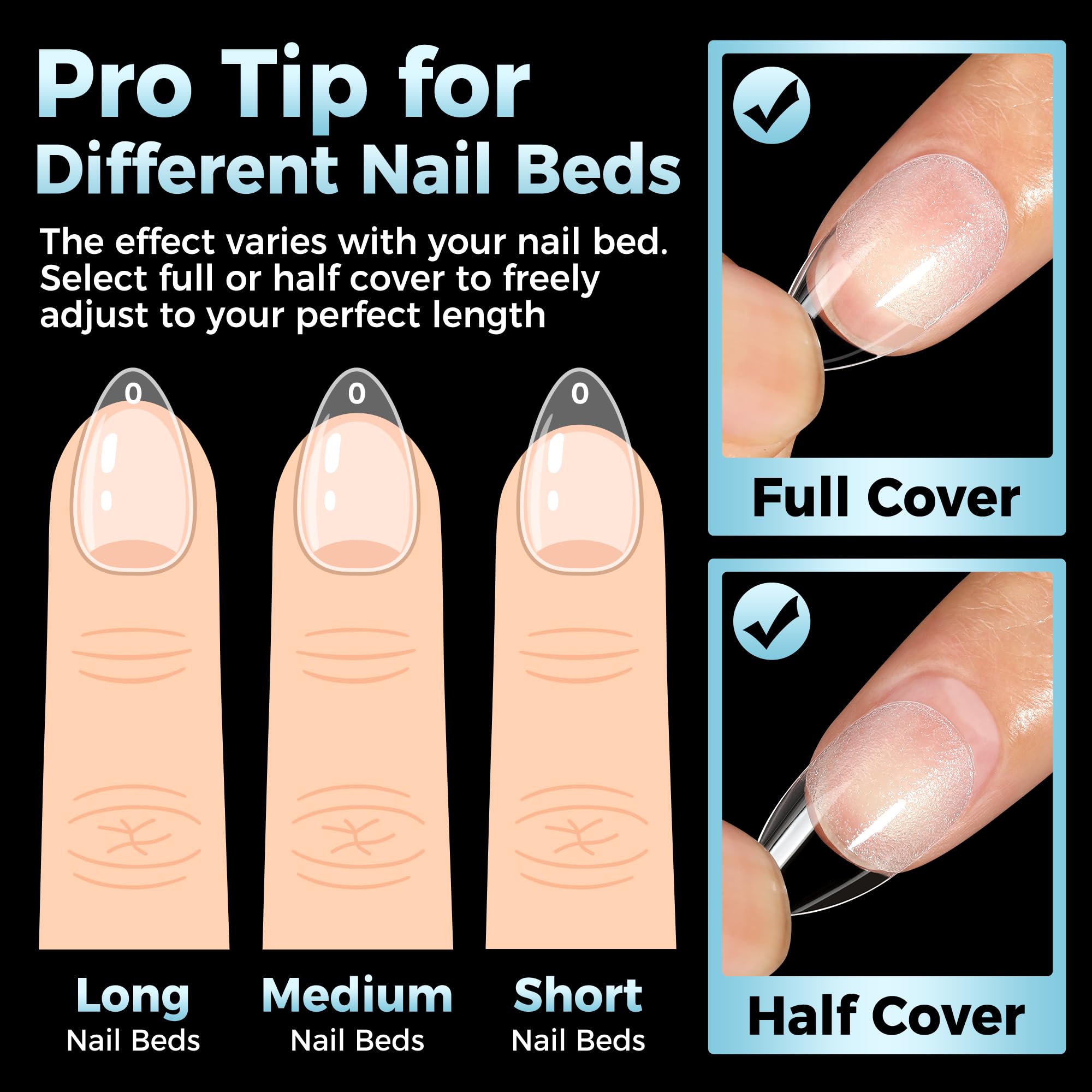 Luckyfairy DIY-friendly tips suit weddings, parties and everyday nails.