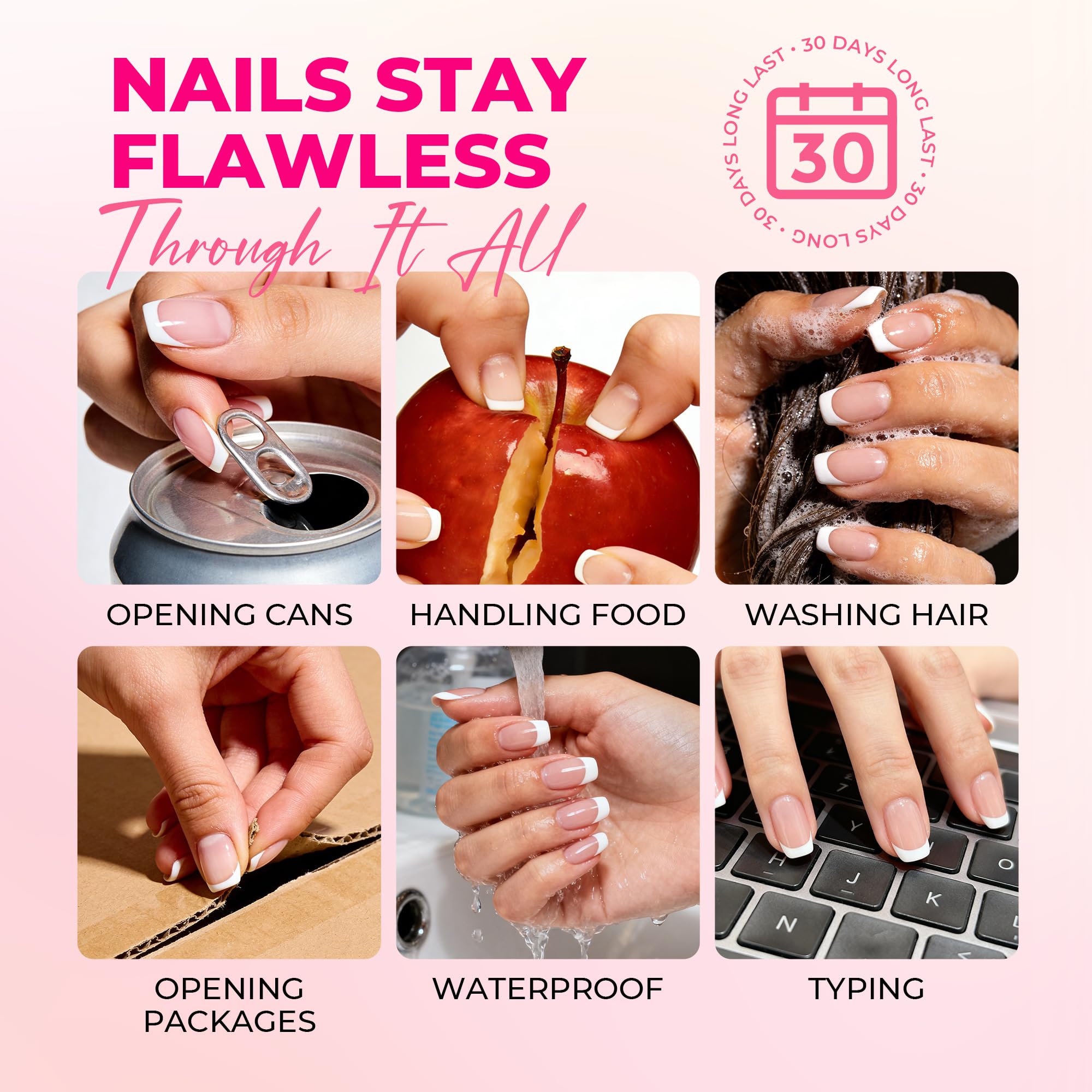 Luckyfairy leak-proof bottle design keeps glue clean and safe.