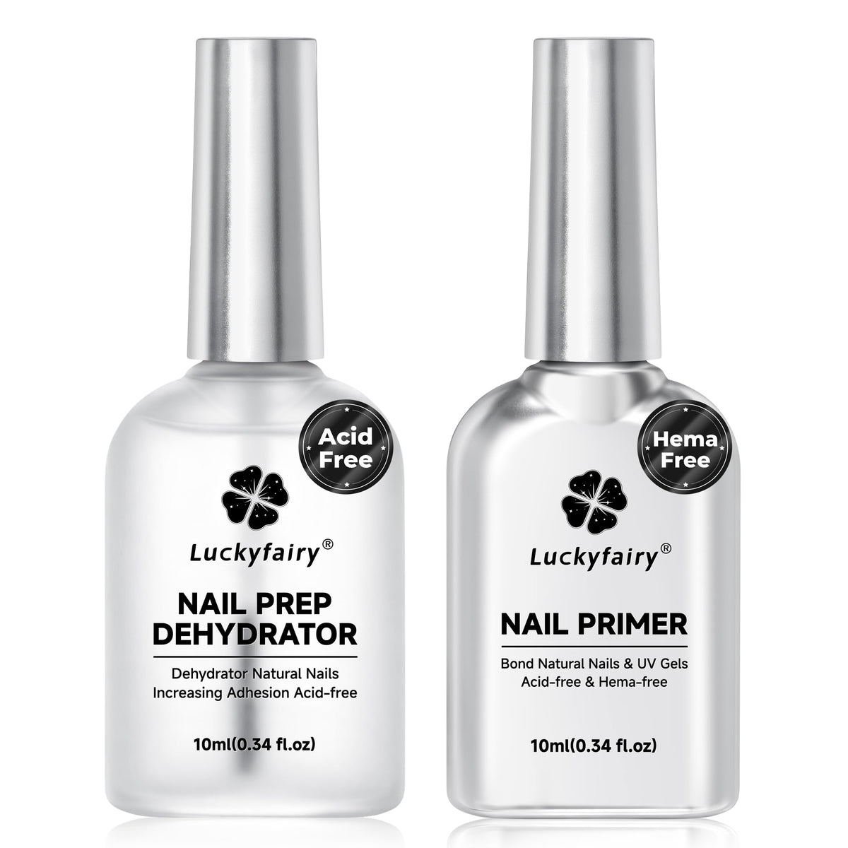 Luckyfairy Nail Dehydrator bottle ready to remove oils for better adhesion.
