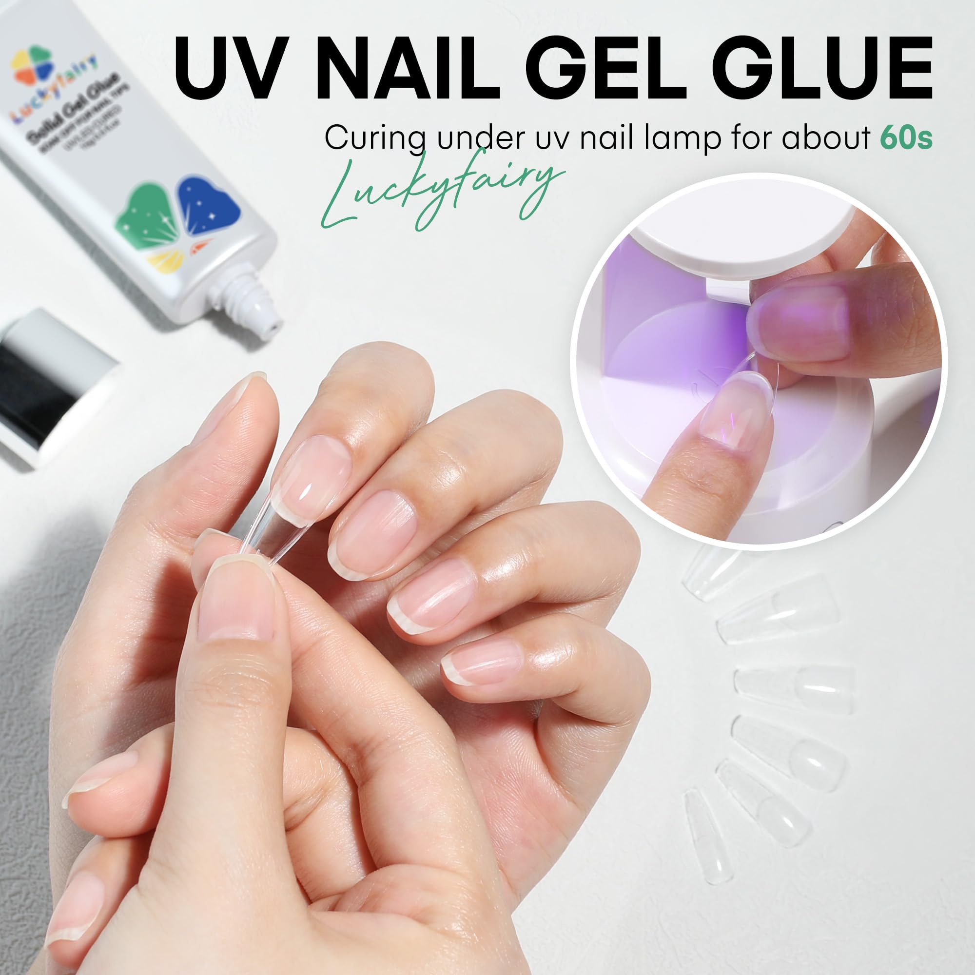 Solid-state Luckyfairy Gel allows brush-free application