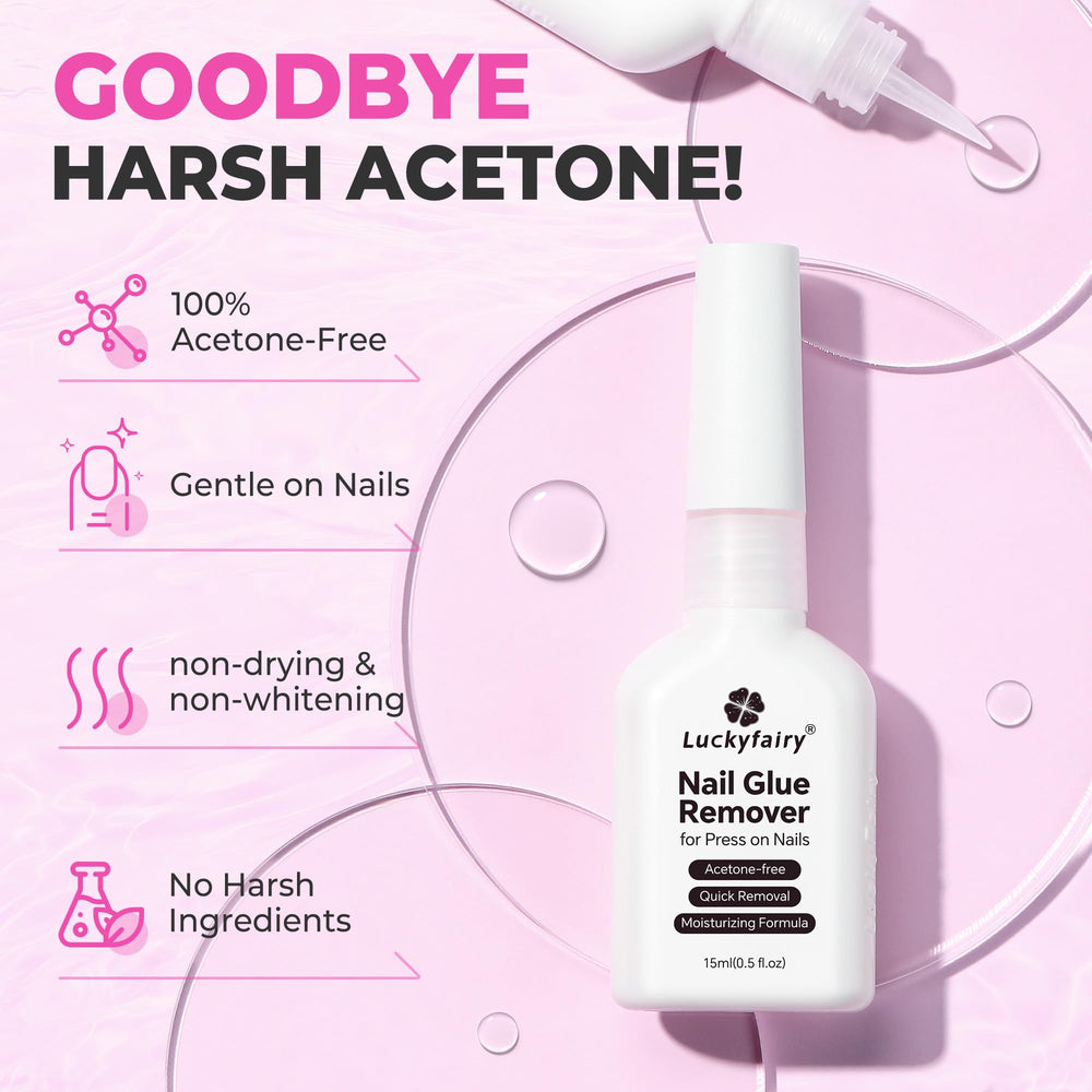 Luckyfairy precision-angle tip close-up enabling targeted application.