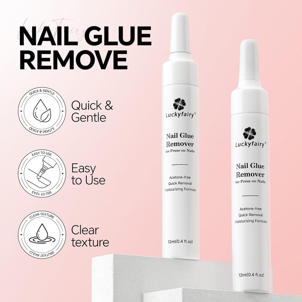 Luckyfairy remover applicator tip detail for precise application