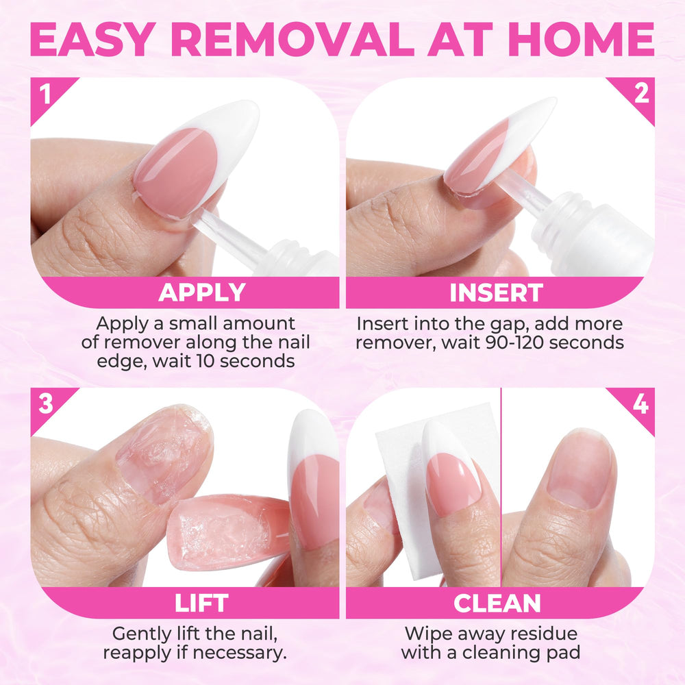 Luckyfairy at-home removal is beginner-friendly and mess-free.