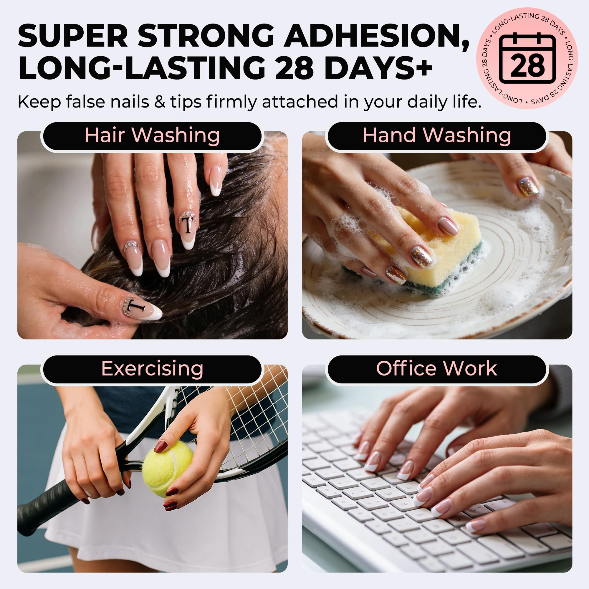 Luckyfairy delivers salon-quality DIY manicure at home for French tips and gels