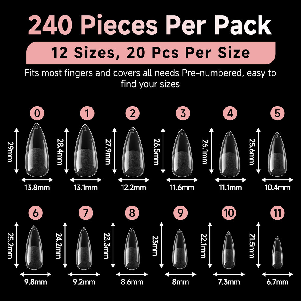 Luckyfairy tip storage box keeps tips organized and ready.