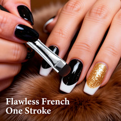 Lucoffeoi cuticle cleanup brush supports safe around-nail detailing during cleanup