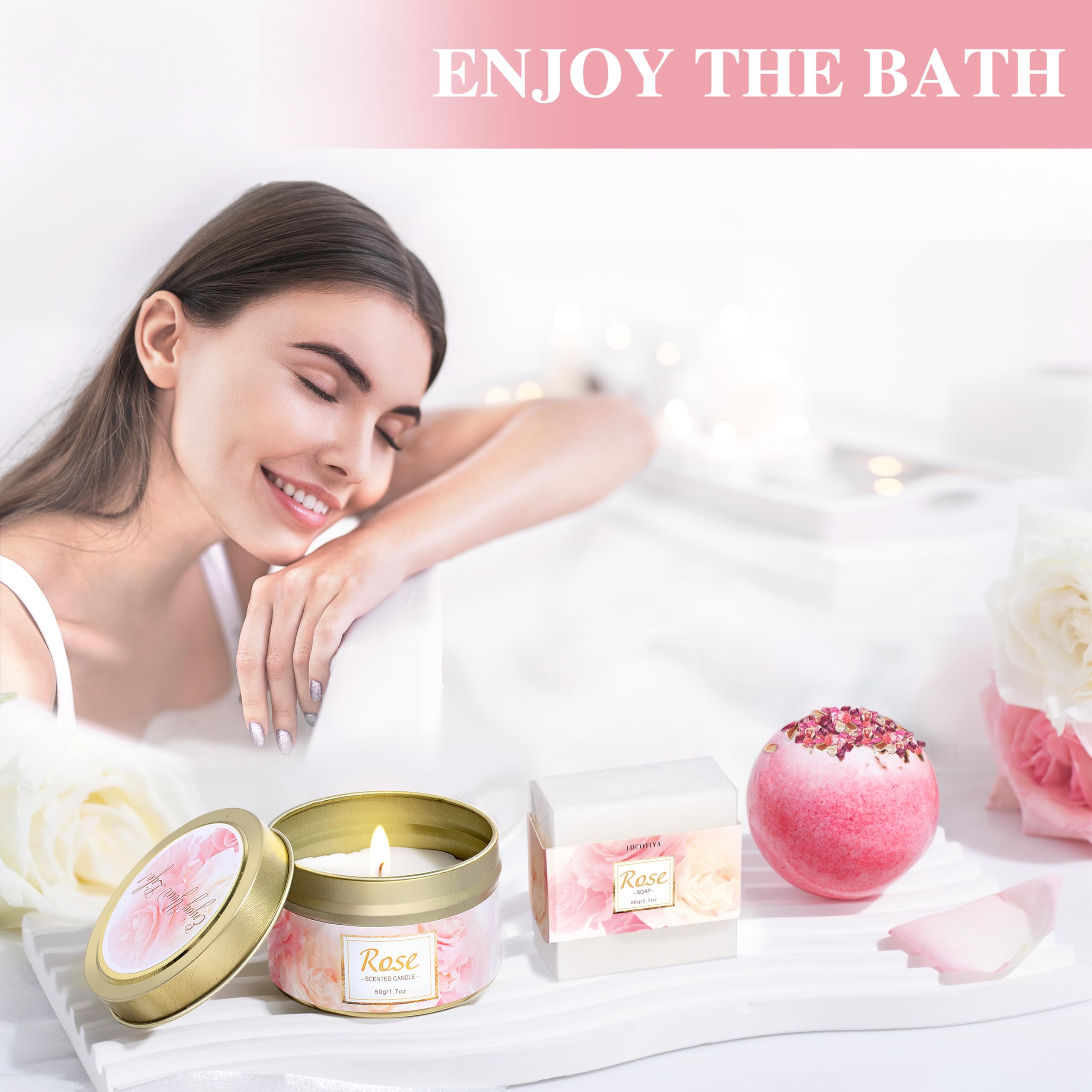 LUCOTIYA crema de manos con rosa, cuidado nutritivo diario