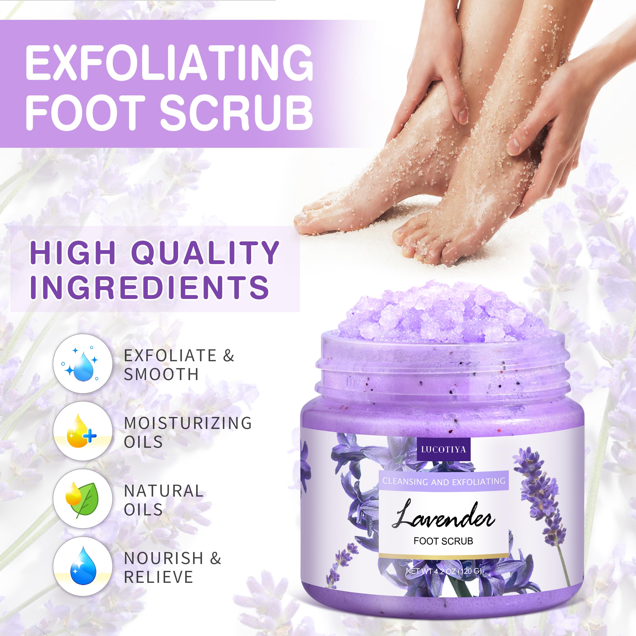 Lucotiya two-sided callus remover with coarse and fine surfaces for smoother heels
