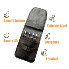 LUDOUPIER angled tweezers reach tight corners with control.