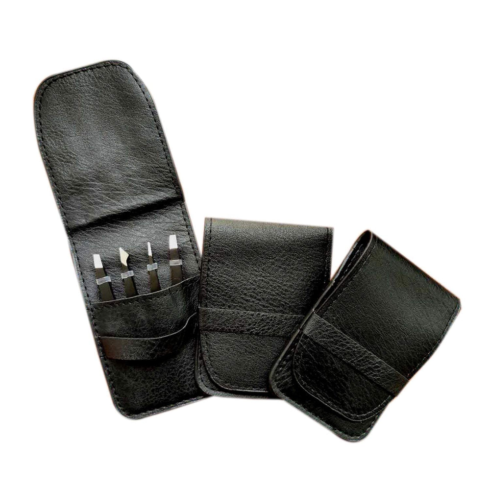 LUDOUPIER stainless steel tweezers resist rust and are easy to clean.