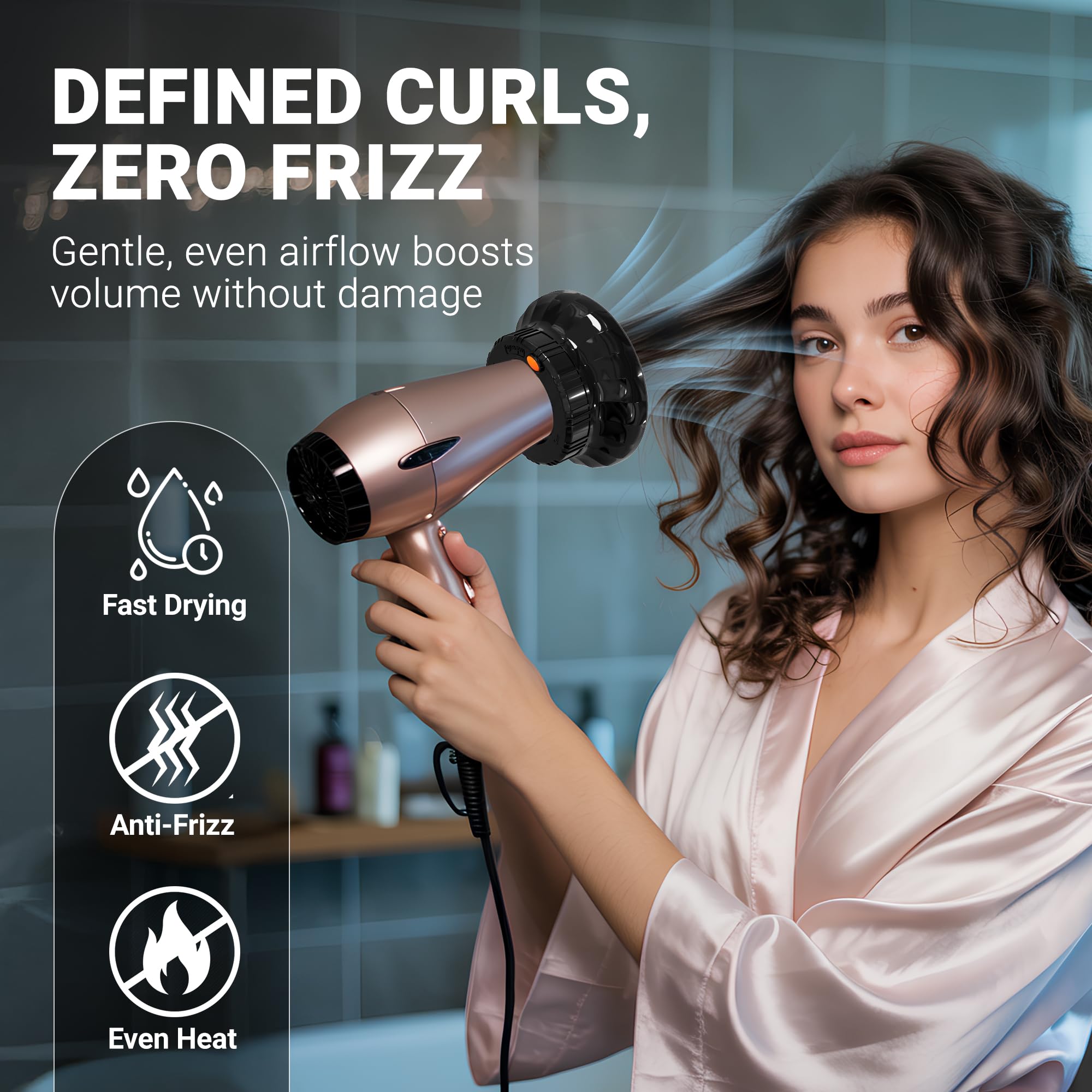 Ludvento lightweight diffuser is ideal for travel and compact packing.