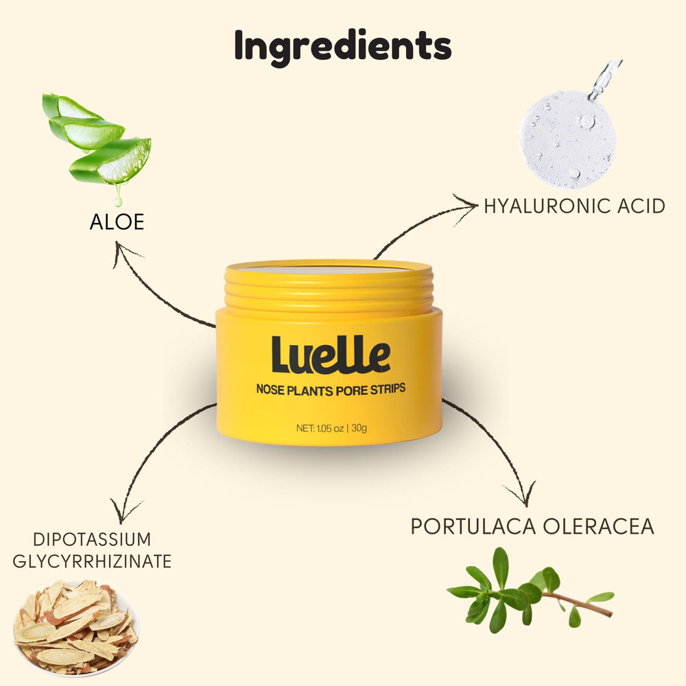 Luelle tiras poros: control de grasa y poros refinados