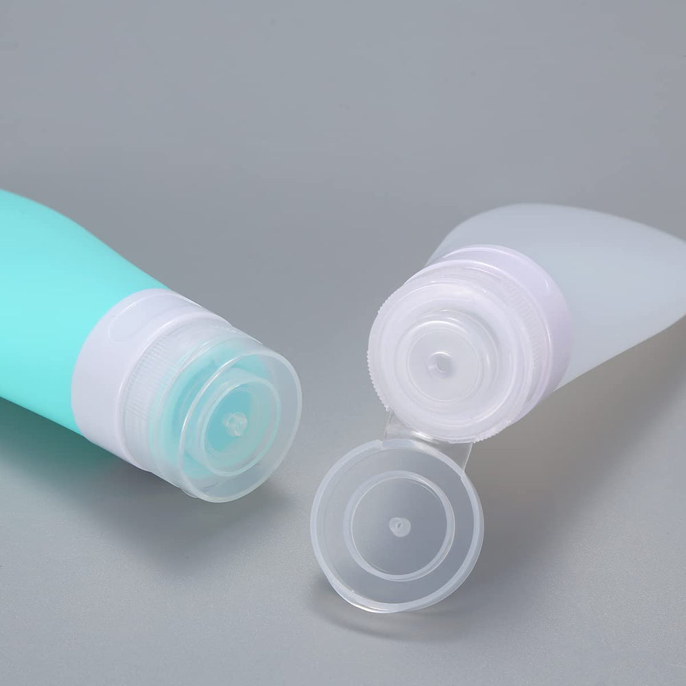 Transparent carry bag keeps bottles organized on the go