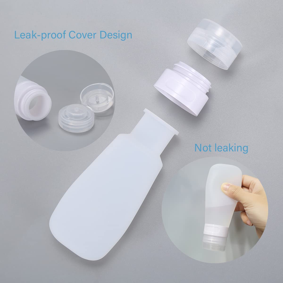 Leak-proof three-layer design protects liquids during travel