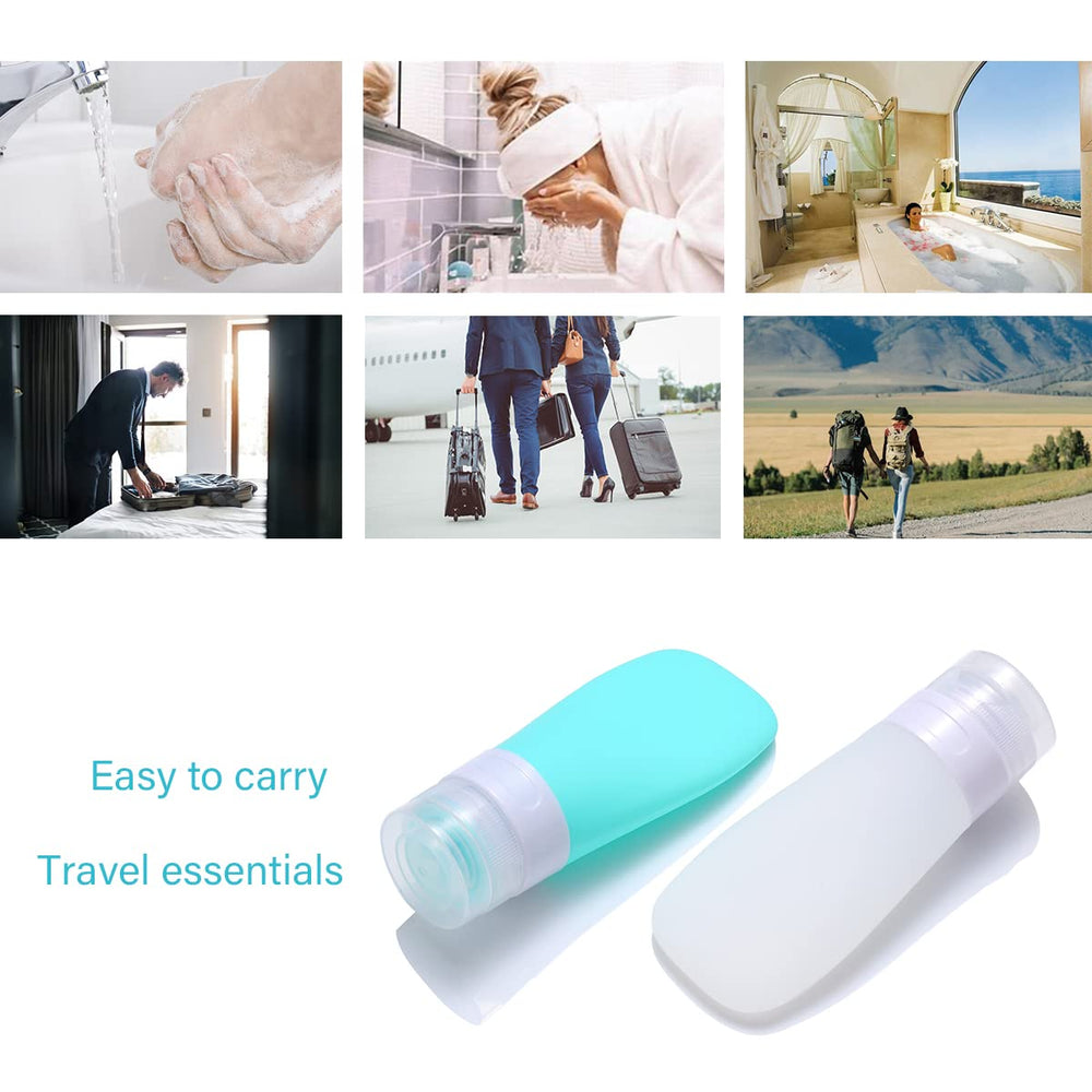 Compact green and white design for quick content identification