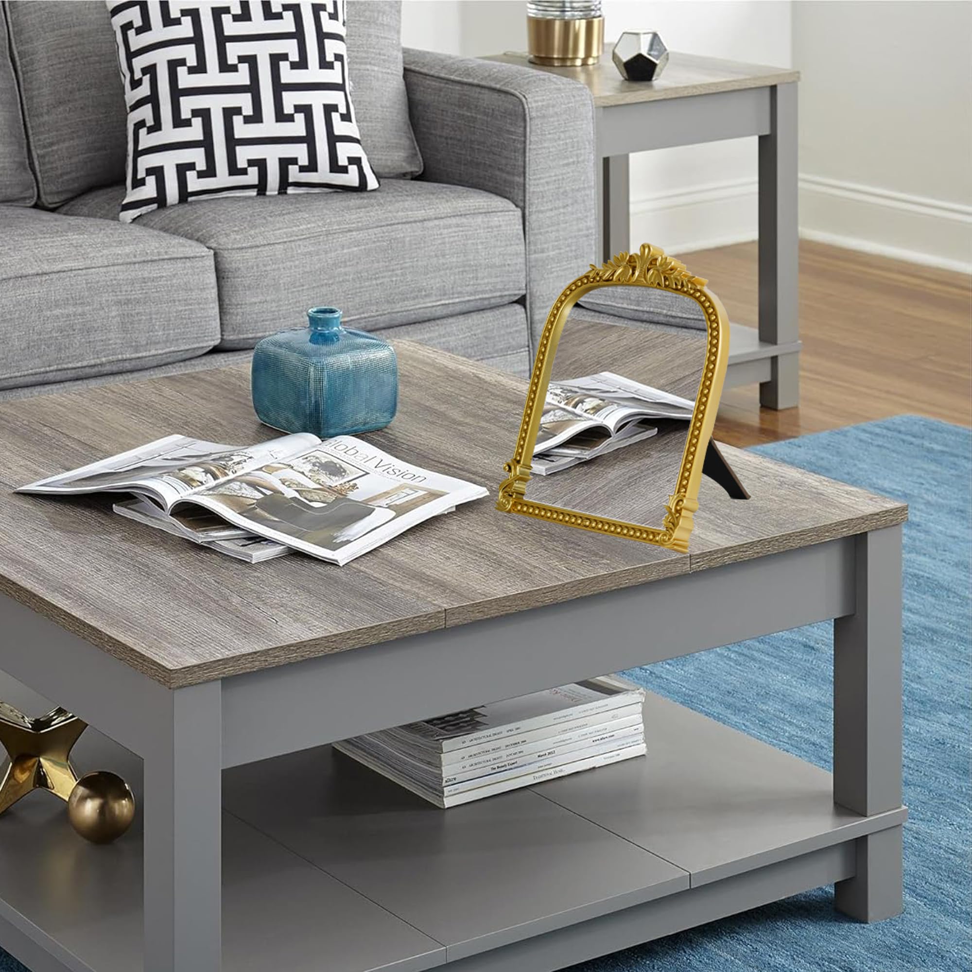 LuHeToz gift-ready mirror offers timeless style for loved ones.