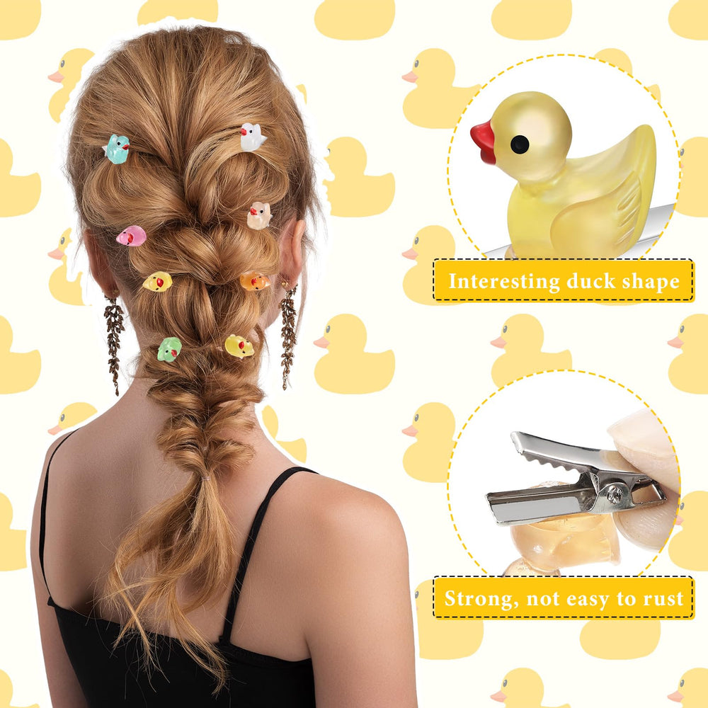 Luinabio clips pelo resina-aleación, duraderos y fáciles de limpiar