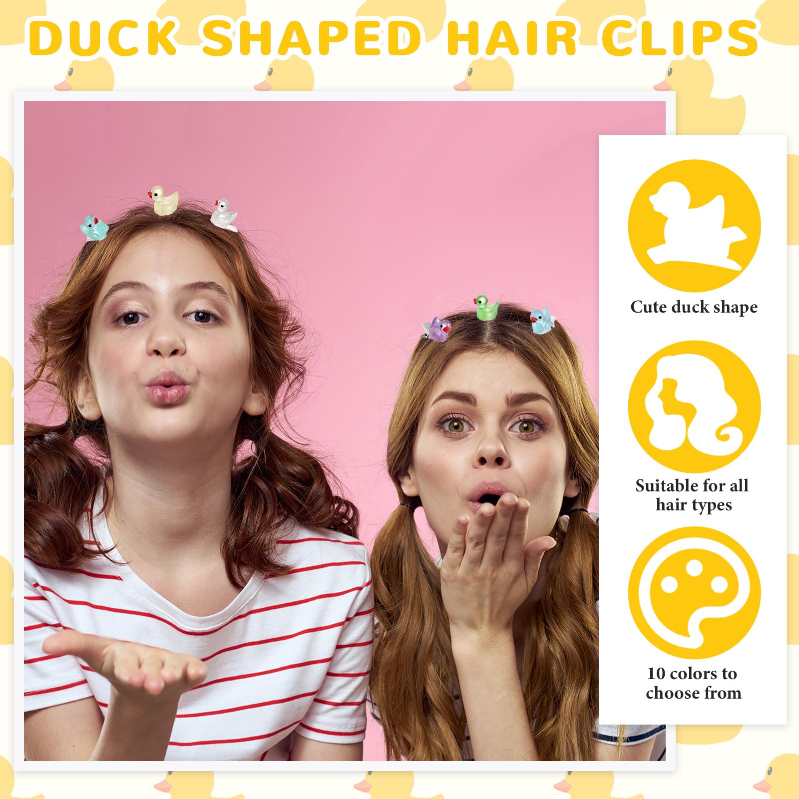 Luinabio clips pelo set-30-colores, estilo versátil para cada look