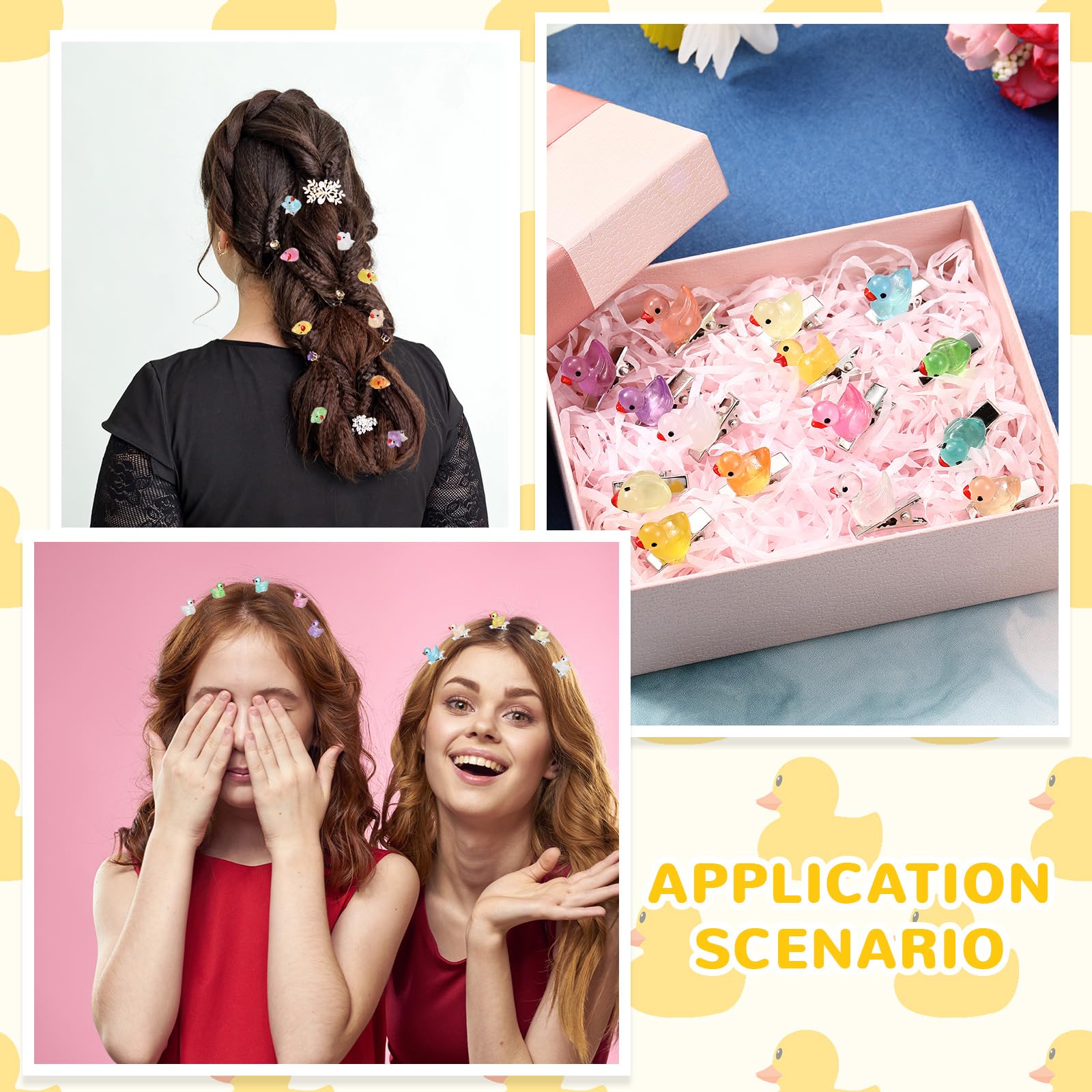 Luinabio clips pelo uso-fiestas, perfecto para fiestas y eventos