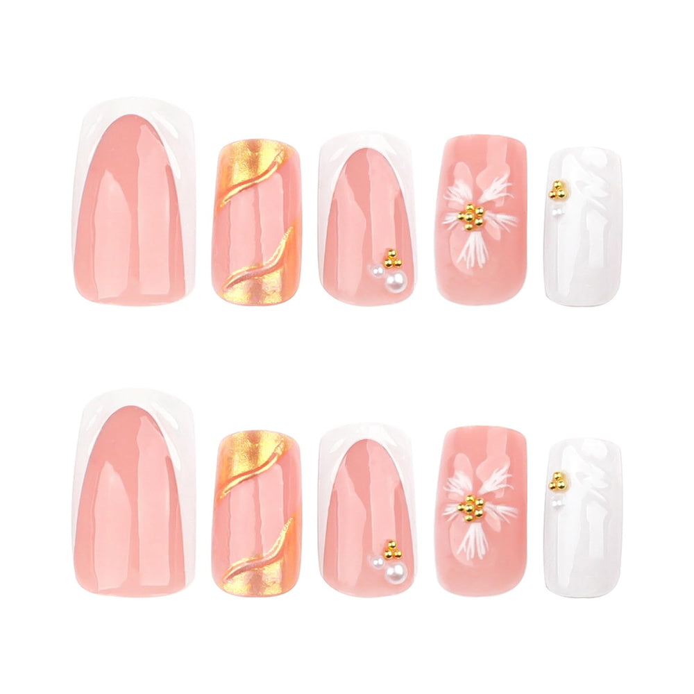 Lukmexor Uñas con acabado brillante, perfecto para uso diario.