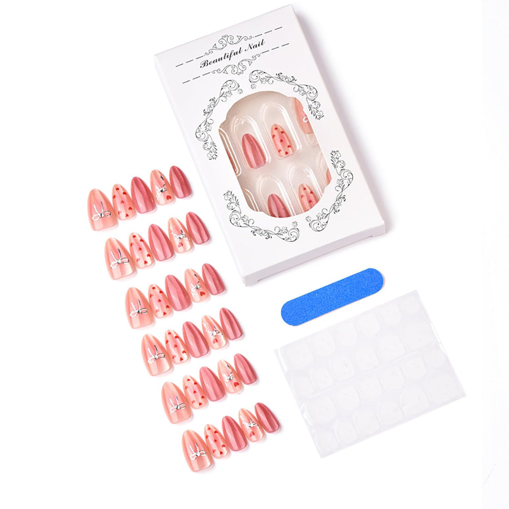 Lukmexor aplicación fácil de uñas postizas para un acabado limpio