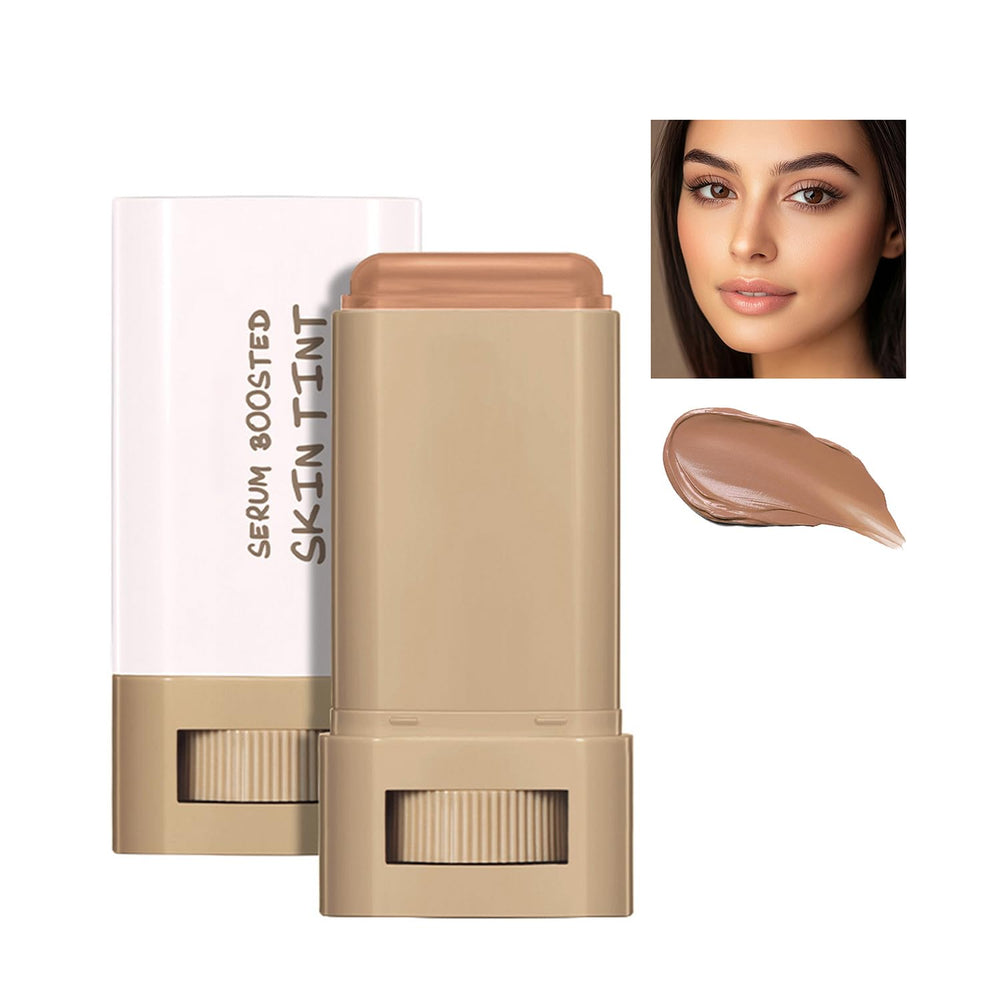 Lulesi Beauty Balm Serum twist application shows easy on the go tint usage
