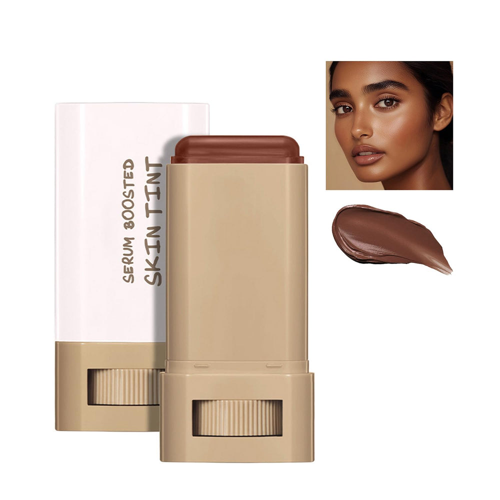 Lulesi Beauty Balm Serum twist-up stick for easy portable application with dewy finish.